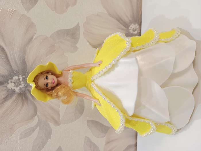 Фотография покупателя товара Кукла-модель «Эмма» в платье, МИКС - Фото 3