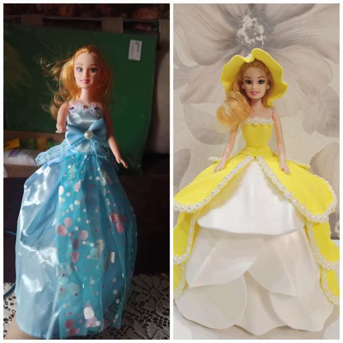 Фотография покупателя товара Кукла-модель «Эмма» в платье, МИКС - Фото 2