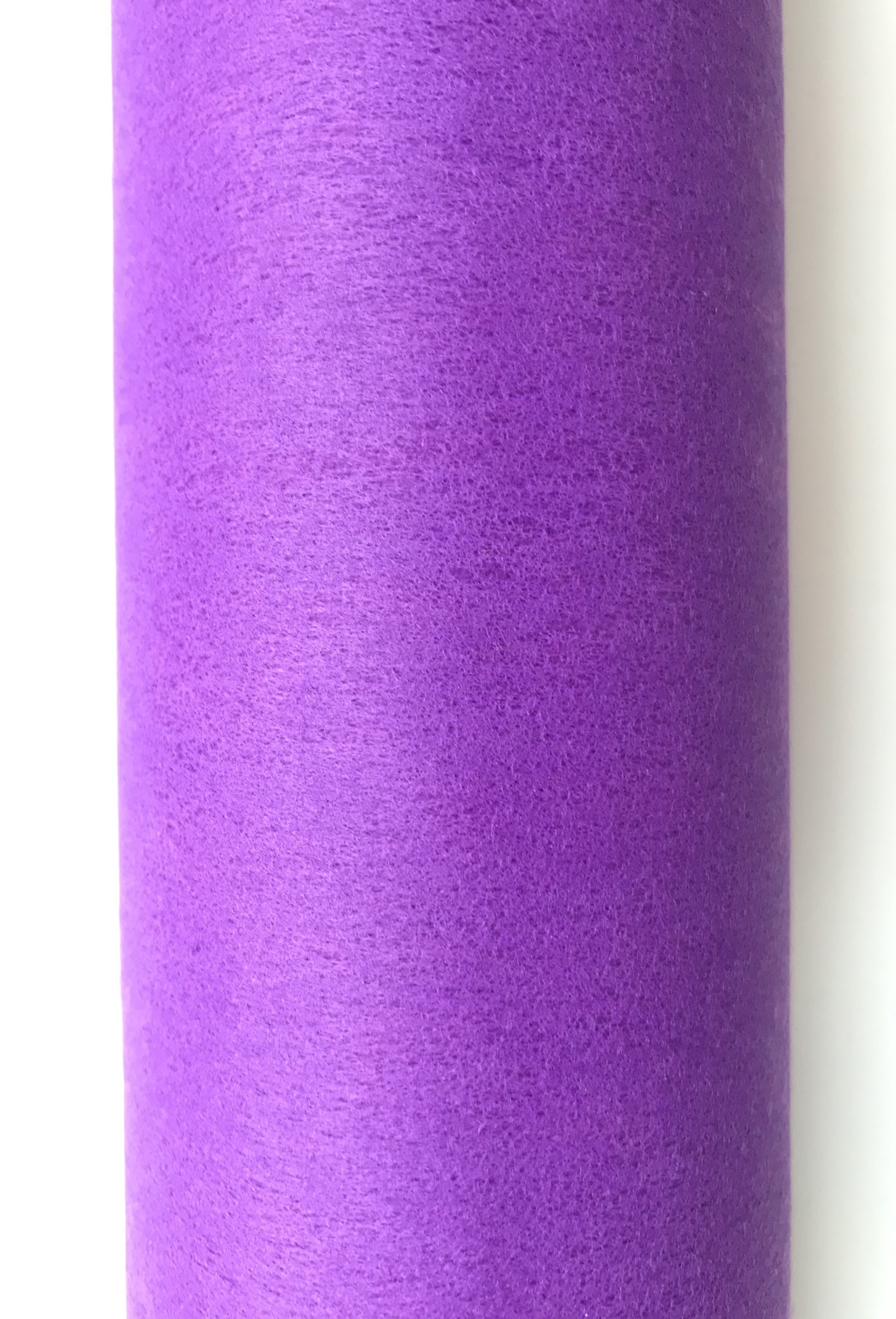 Фотография покупателя товара Фетр однотонный фиолетовый, 50 см x 20 м - Фото 2