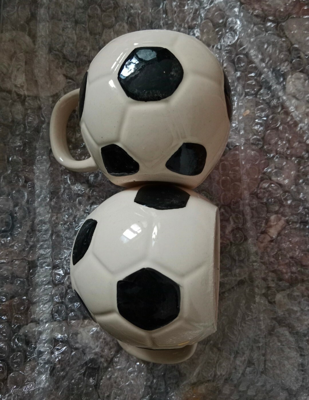 Фотография покупателя товара Кружка "Мяч", керамика, 0.33 л, 1 сорт - Фото 3