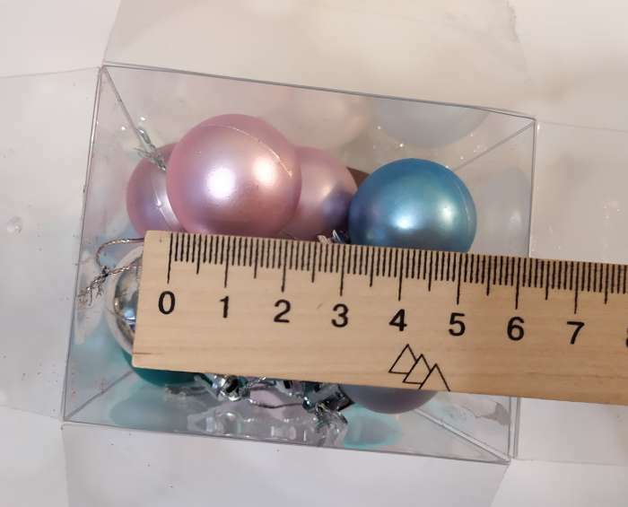 Фотография покупателя товара Набор шаров пластик d-2,6 см, 25 шт "Шарм" микс