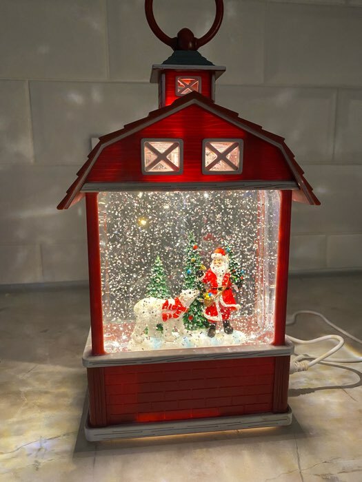 Фотография покупателя товара Светодиодная фигура «Дед Мороз и медведь» 14 × 24 × 8 см, пластик, батарейки ААх3 (не в комплекте), свечение тёплое белое - Фото 4