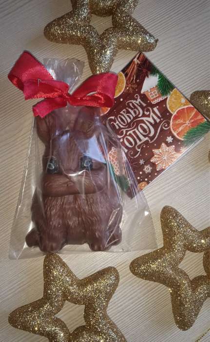 Фотография покупателя товара Открытка поздравительная мини «С Новым годом», печеньки, 7 × 7 см - Фото 6
