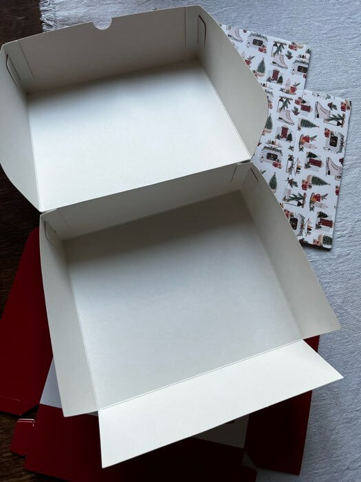Фотография покупателя товара Коробка для кондитерских изделий  «Хюгге», 17 × 20 × 6 см