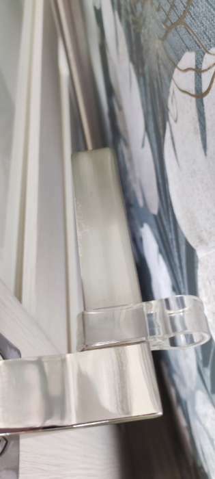 Фотография покупателя товара Дверной ограничитель на ручку ТУНДРА, PVC, с дополнительным кольцом - Фото 3