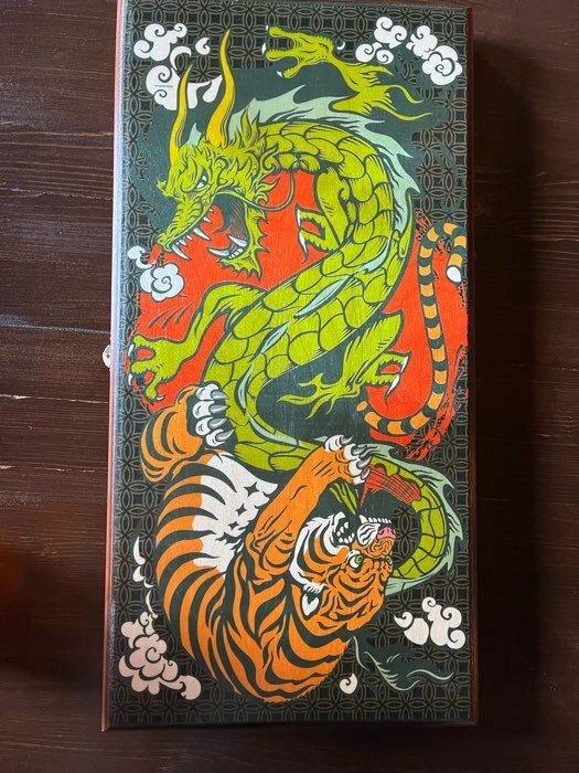Фотография покупателя товара Нарды средние «Тигр и дракон» 50 × 50 см - Фото 3