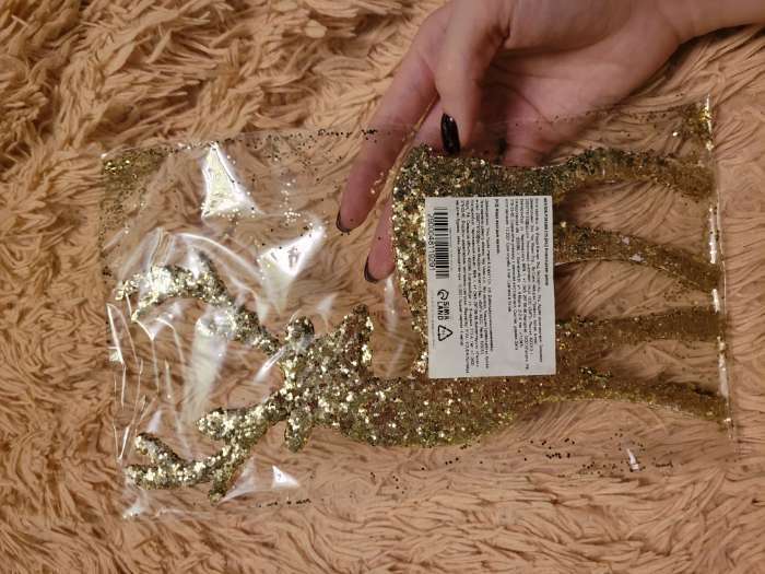 Фотография покупателя товара Новогодний декор «Яркий Олень» серебряный, 6 × 14 × 24 см - Фото 6