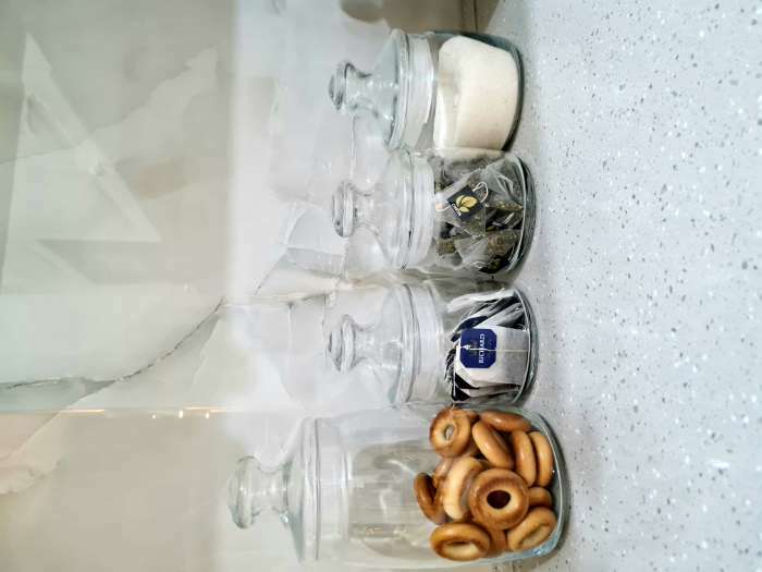 Фотография покупателя товара Набор стеклянных банок для сыпучих продуктов Cesni, 500 мл, 3 шт - Фото 1