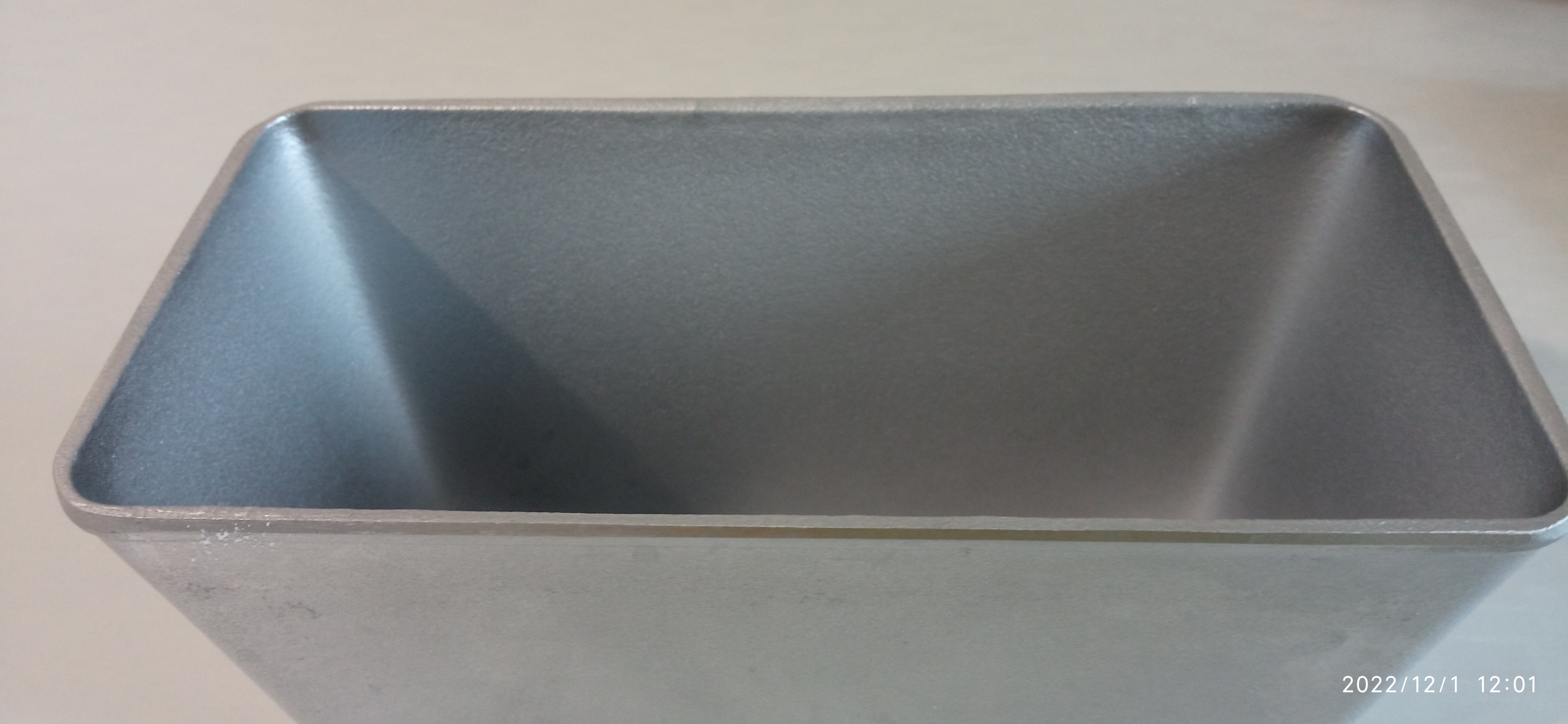 Фотография покупателя товара Хлебная форма, 22×11×11,5 см, 1,95 л, цвет серебряный