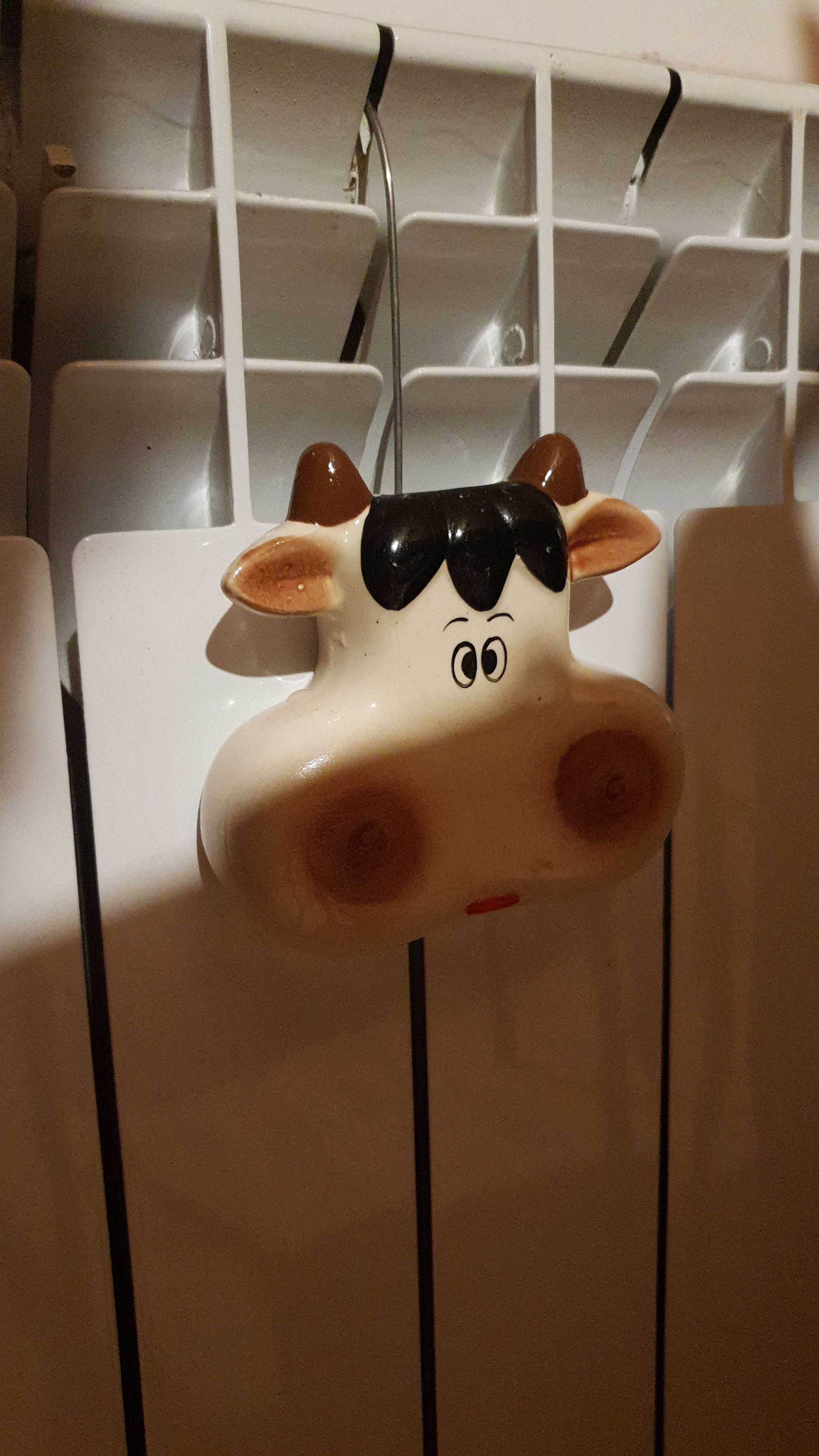 Фотография покупателя товара Аромаувлажнитель на батарею «Символ года: Корова» - Фото 1