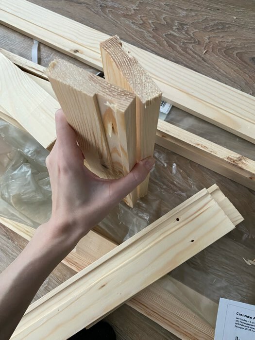 Фотография покупателя товара Стеллаж деревянный "Альфа", 64×28×159см - Фото 82
