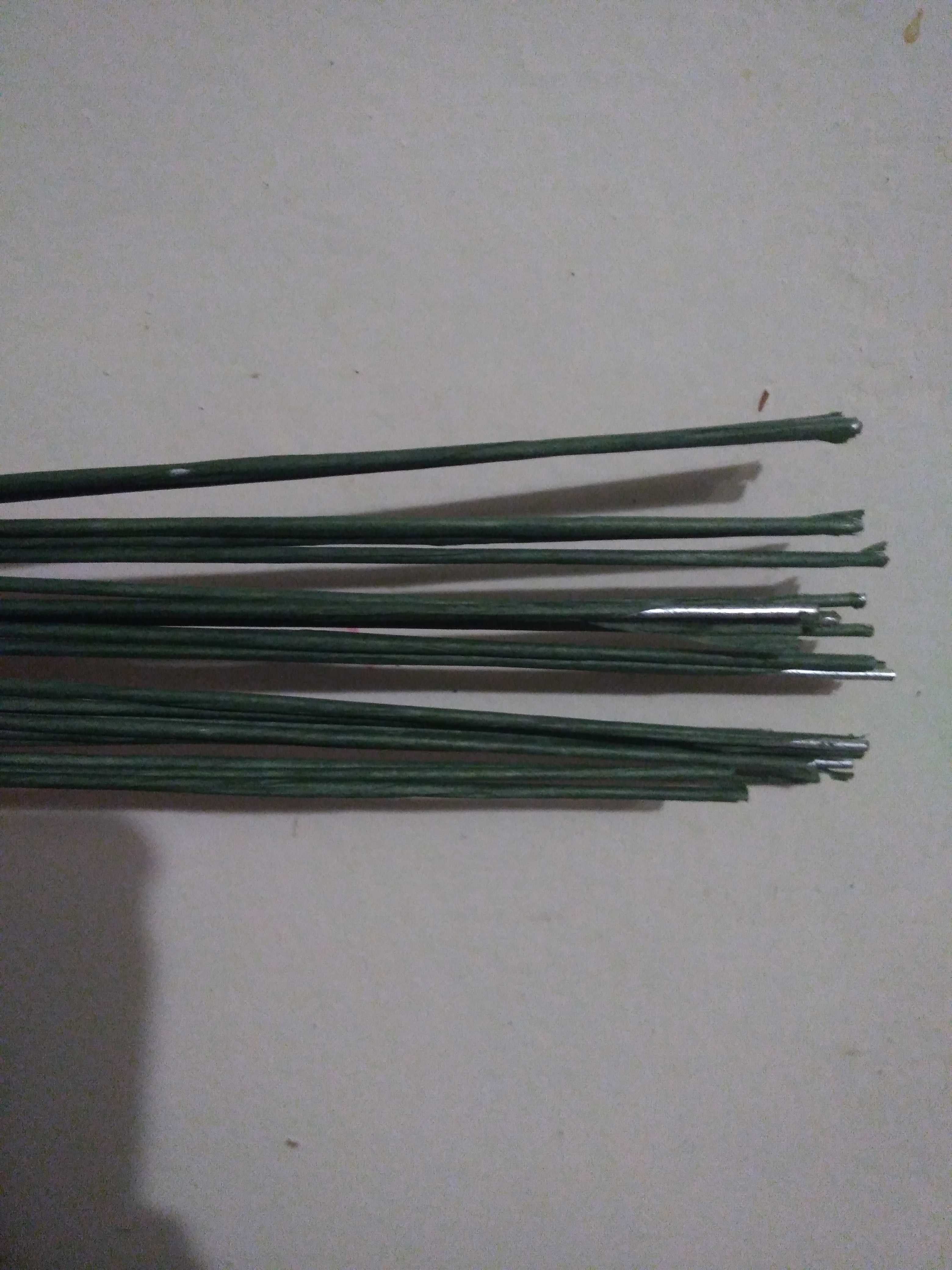 Фотография покупателя товара Проволока для творчества "Зеленая" (набор 20 шт) 1,8 мм, 36 см