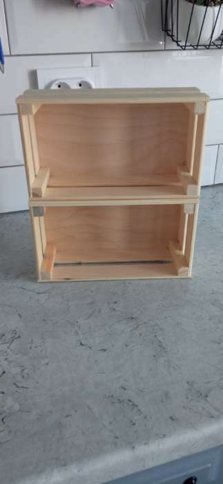Фотография покупателя товара Кашпо деревянное 24.5×13.5×9 см "Двушка Лайт", двухреечное, бордовый тёмный Дарим Красиво - Фото 17