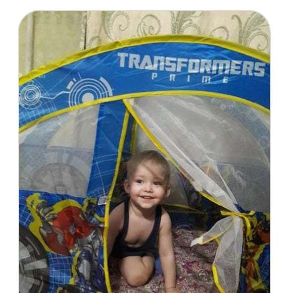 Фотография покупателя товара Игровая палатка "Transformers машинка" - Фото 2