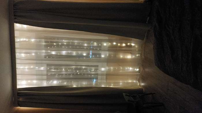 Фотография покупателя товара Гирлянда «Занавес» 2.8 × 3 м роса на крючках, с пультом, IP20, серебристая нить, 300 LED, свечение тёплое белое, 8 режимов, USB - Фото 82