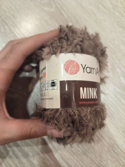 Фотография покупателя товара Пряжа "Mink" 100% полиамид 75м/50гр (332 какао) - Фото 8