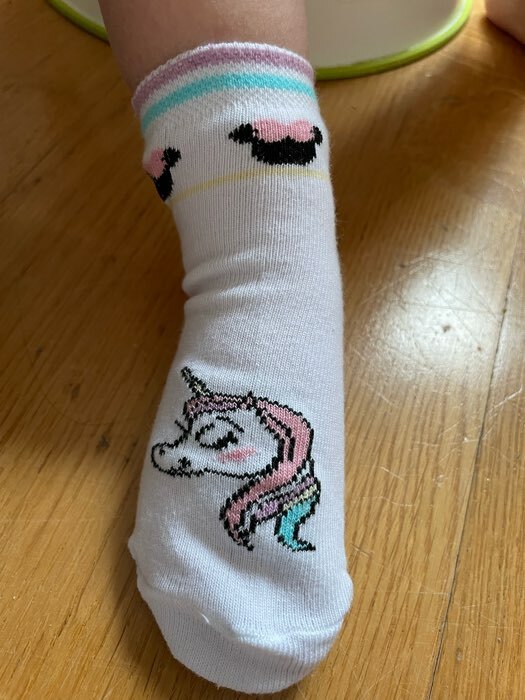 Фотография покупателя товара Носки "Единорог", Минни Маус, 8-10 см - Фото 2