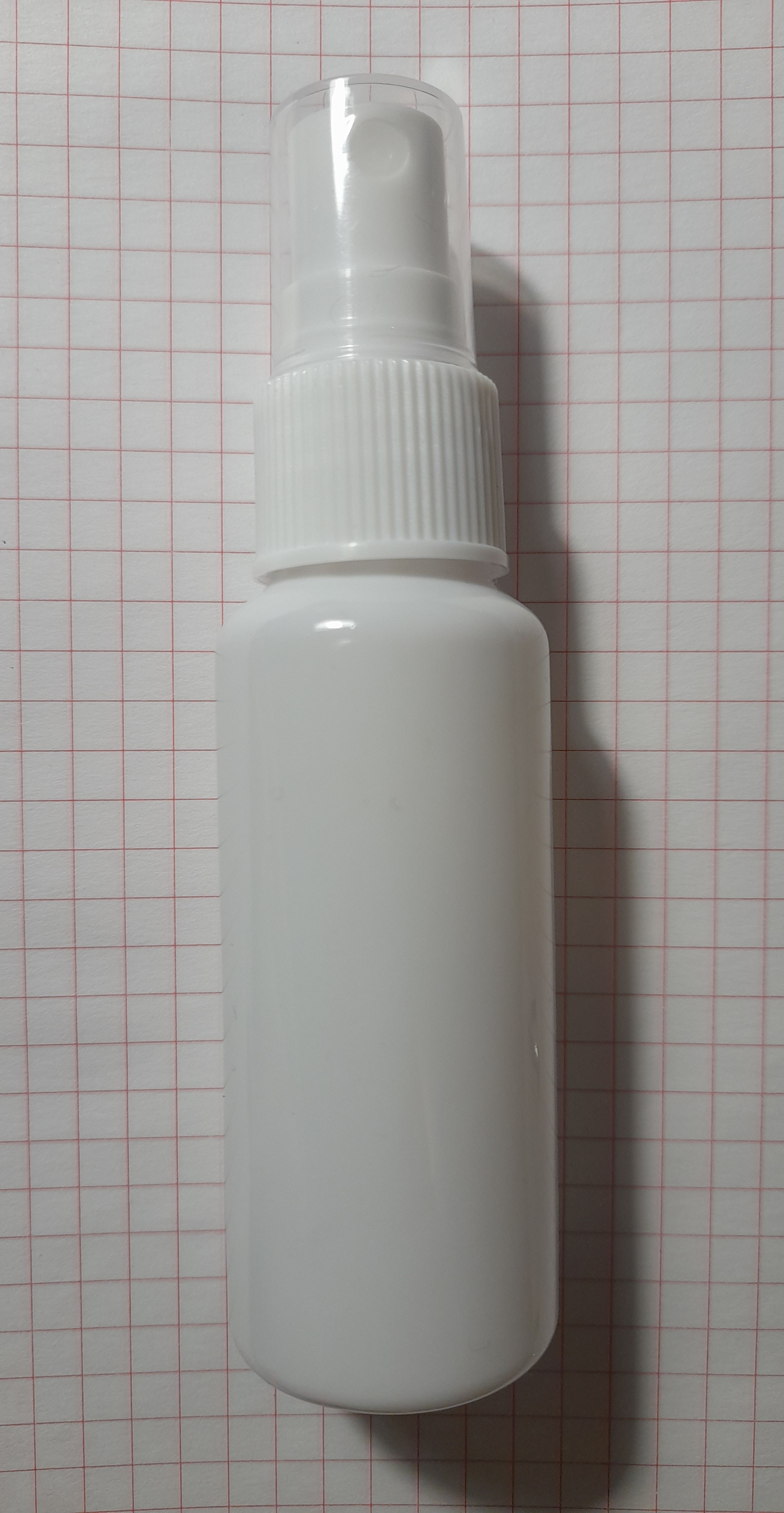 Фотография покупателя товара Бутылочка для хранения, с распылителем «Тропики», 40 мл, цвет белый
