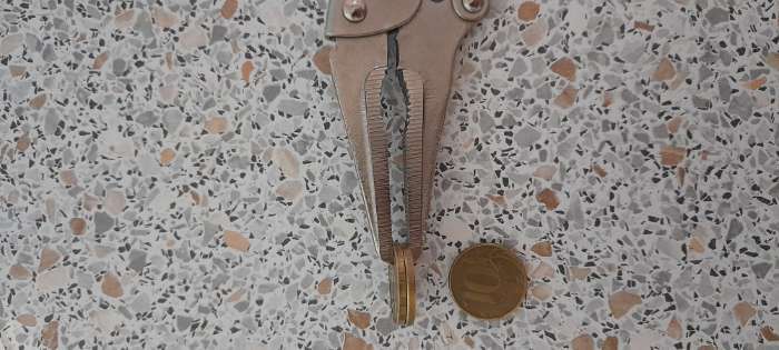 Фотография покупателя товара Клещи зажимные "Сибртех" 18423, ручной, удлиненный захват, 170 мм - Фото 1