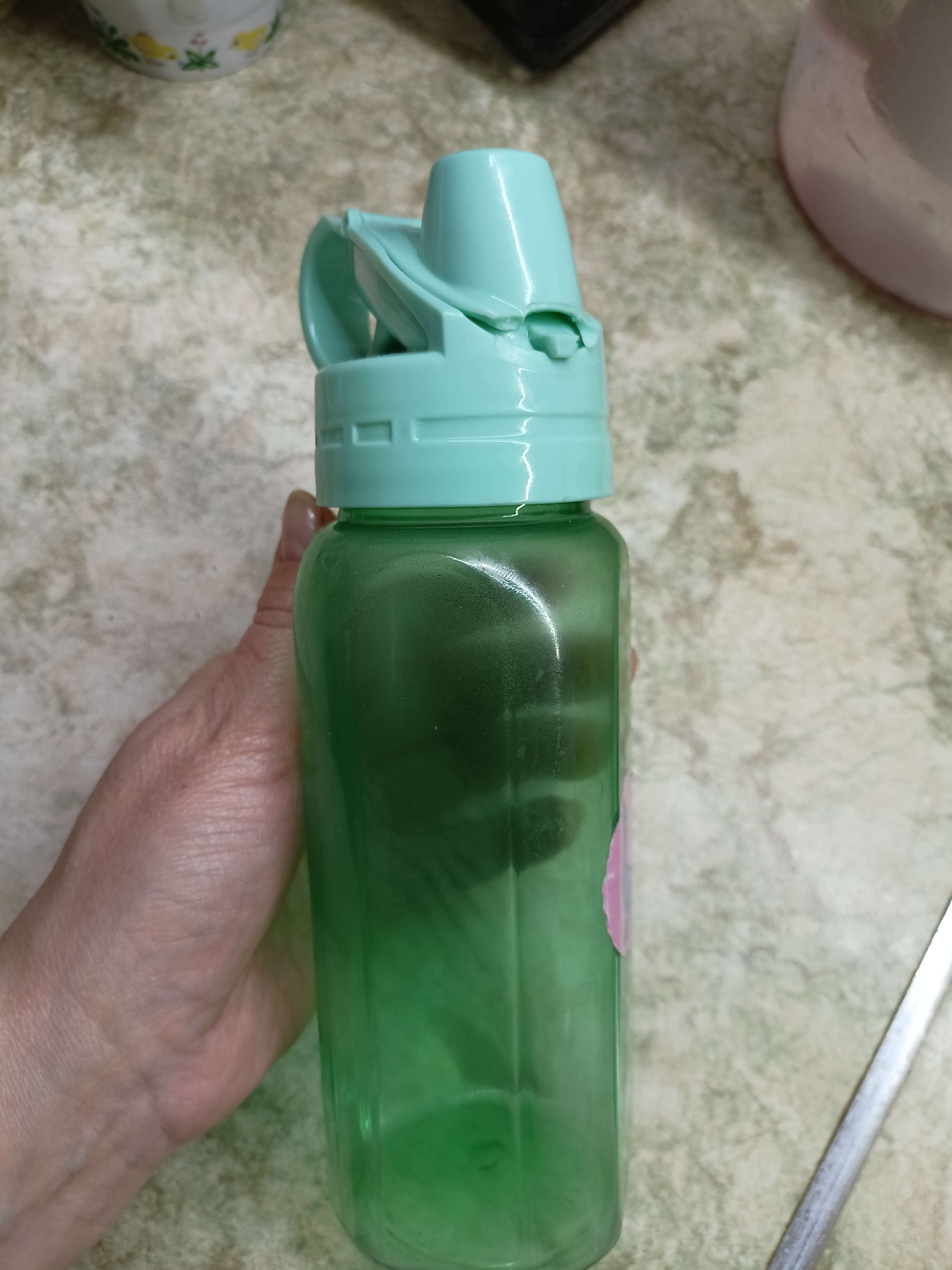 Фотография покупателя товара Бутылка для воды, 450 мл,  20 х 8 см,  микс - Фото 24