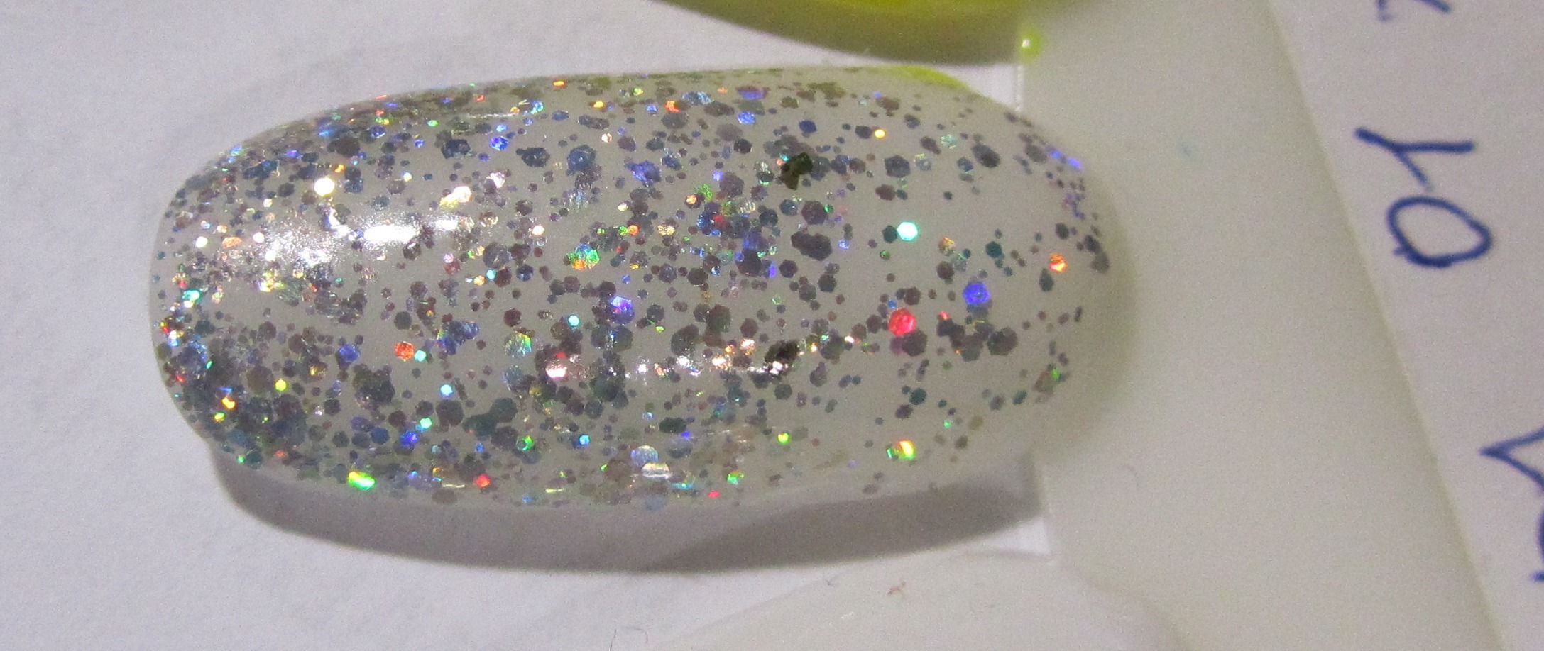 Фотография покупателя товара Гель-лак для ногтей "Искрящийся бриллиант", трёхфазный LED/UV, 10мл, цвет 001 серебряный - Фото 46