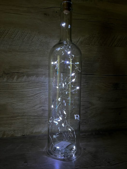 Фотография покупателя товара Гирлянда «Нить» 1 м роса с пробкой, IP20, серебристая нить, 10 LED, свечение фиолетовое, LR44х3 - Фото 68