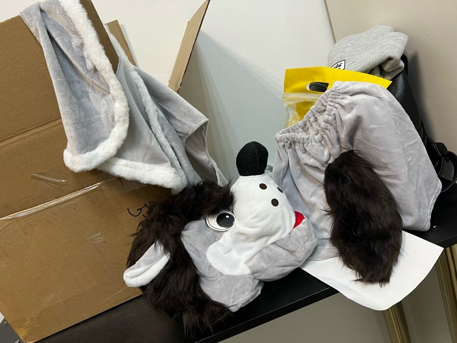 Фотография покупателя товара Карнавальный костюм "Волк", шапка, жилет, шорты с хвостом 5-7 лет, рост 122-134  989/б - Фото 1