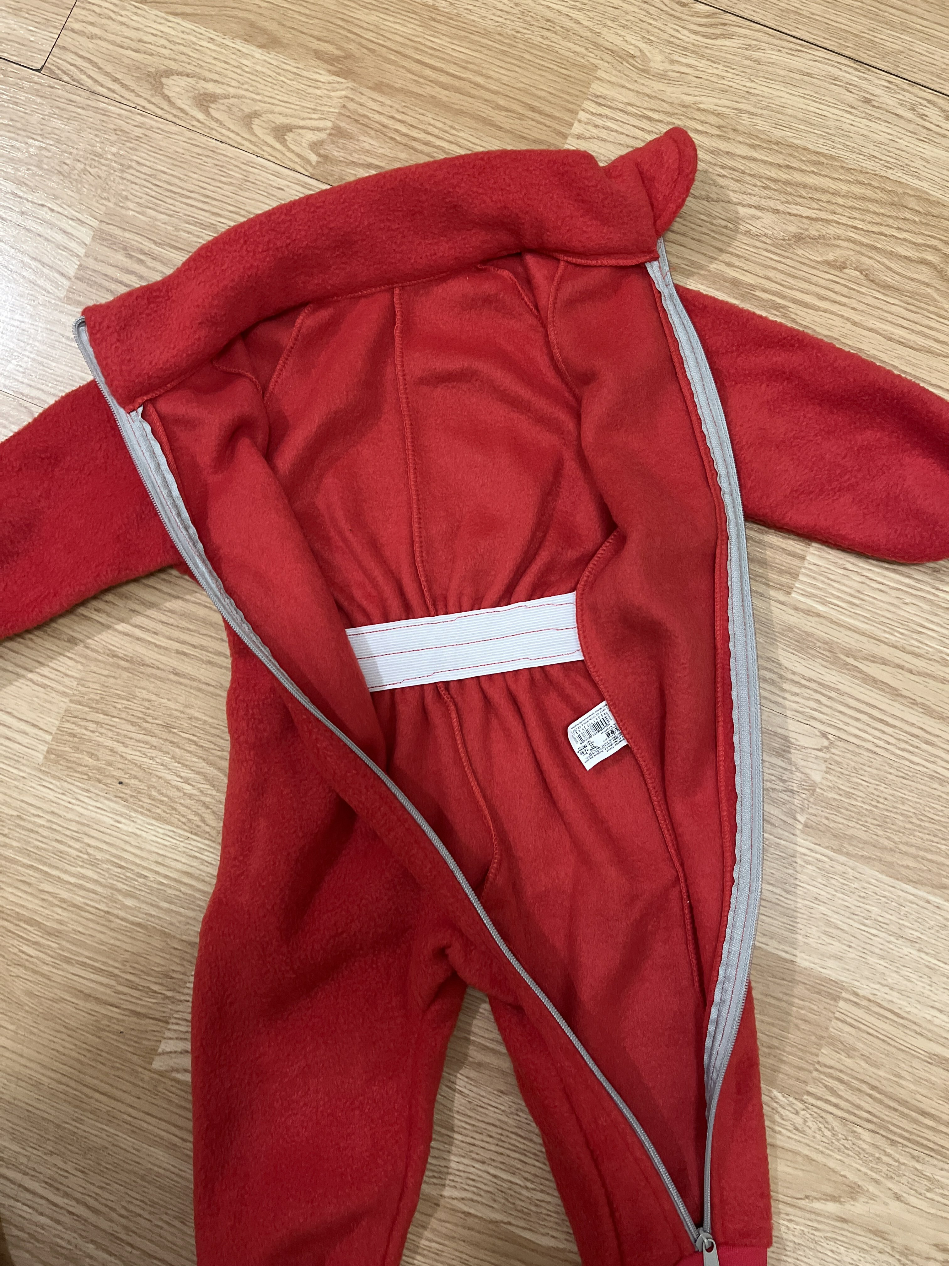 Фотография покупателя товара Комбинезон детский, цвет красный, рост 74-80 см (22) - Фото 2