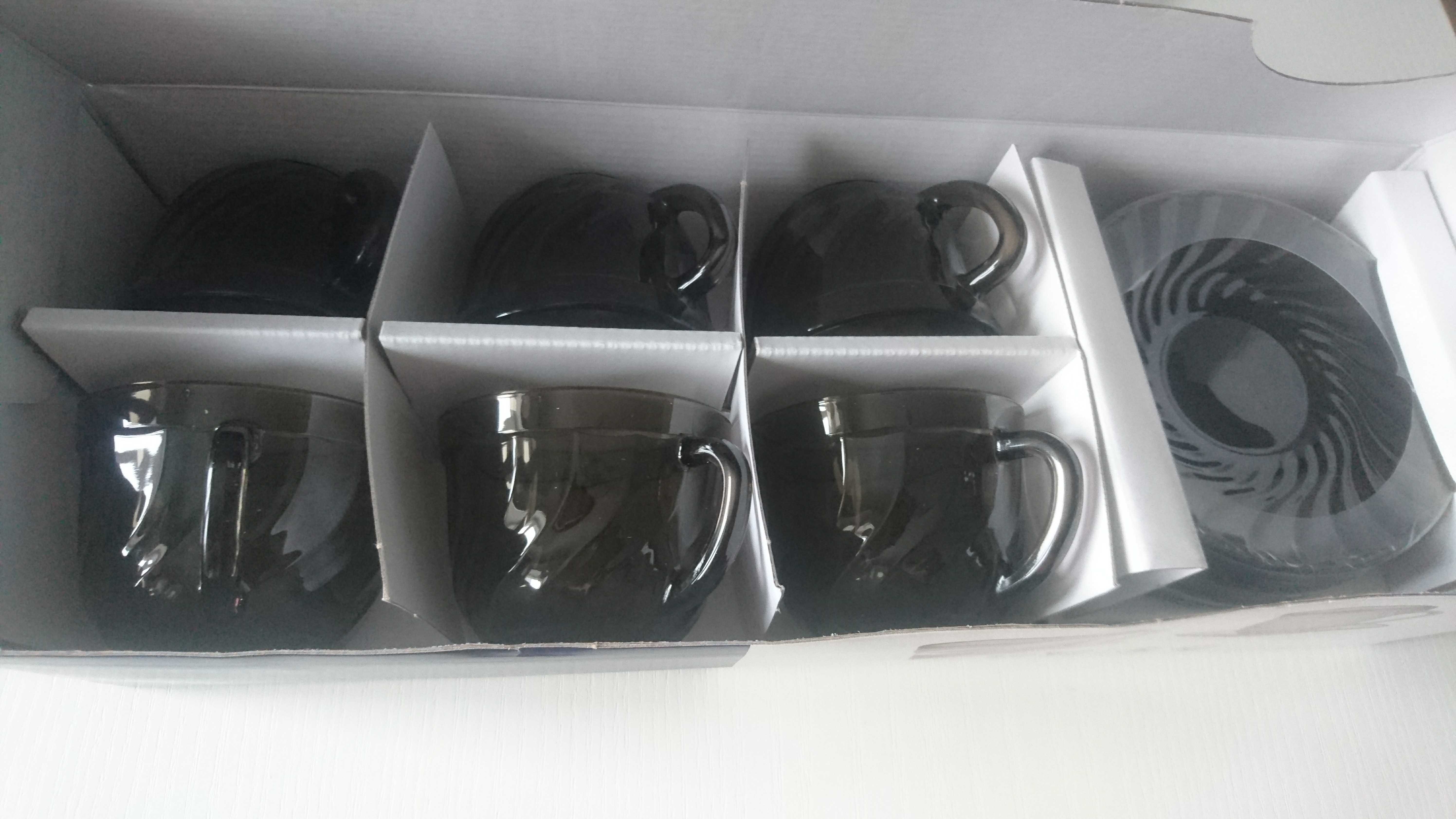 Фотография покупателя товара Сервиз чайный стеклянный Ocean Eclipse, 12 предметов: 6 чашек 220 мл, 6 блюдец - Фото 1