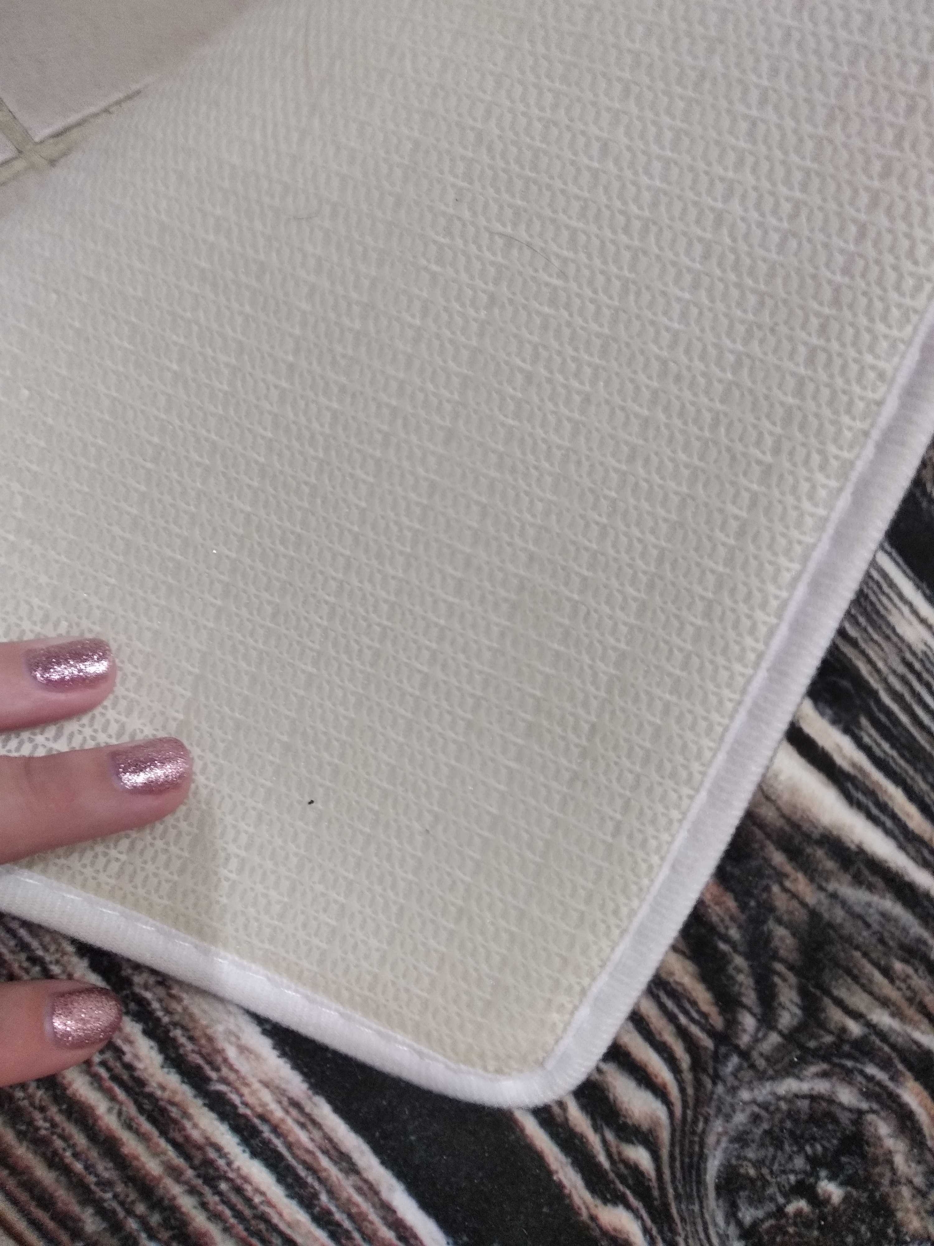 Фотография покупателя товара Коврик для ванной «Деревянная доска», 45×75 см - Фото 3