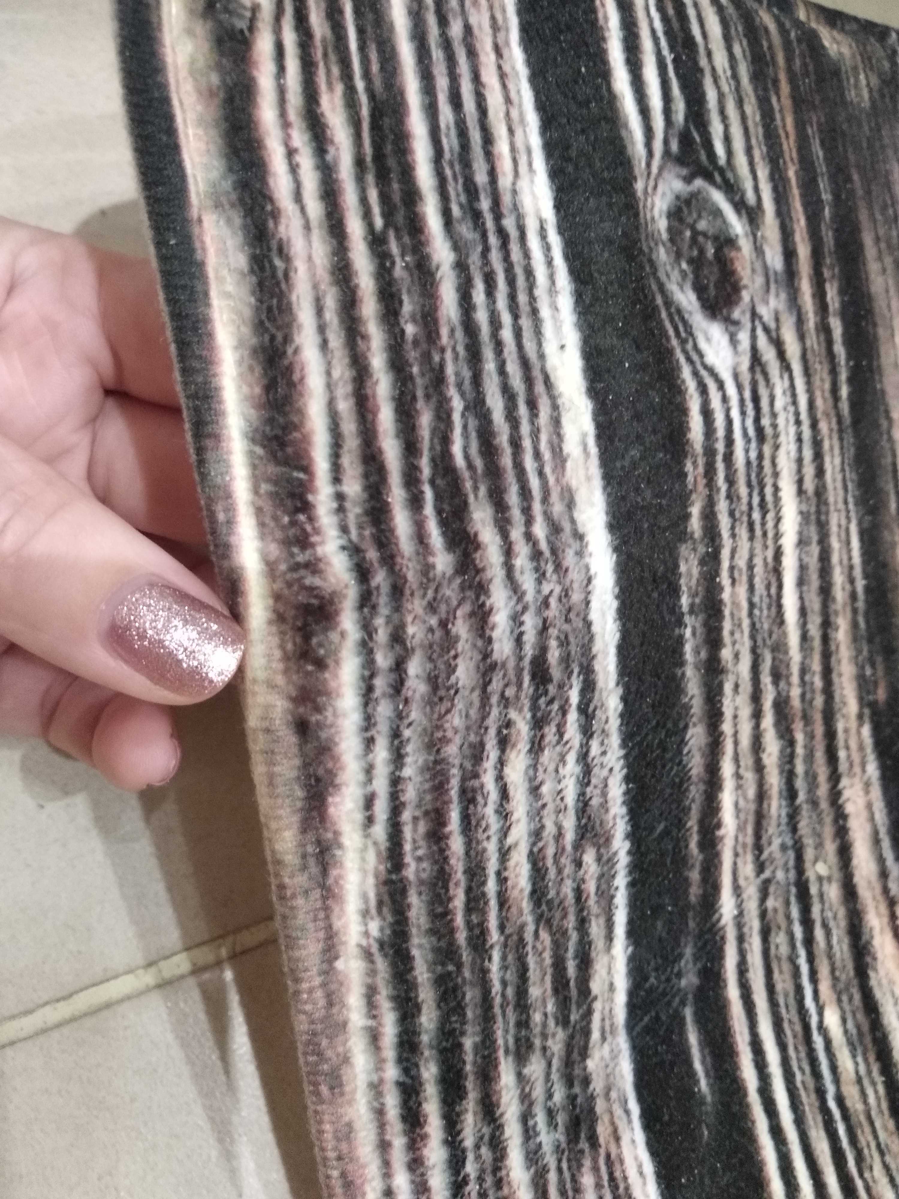 Фотография покупателя товара Коврик для ванной «Деревянная доска», 45×75 см - Фото 1