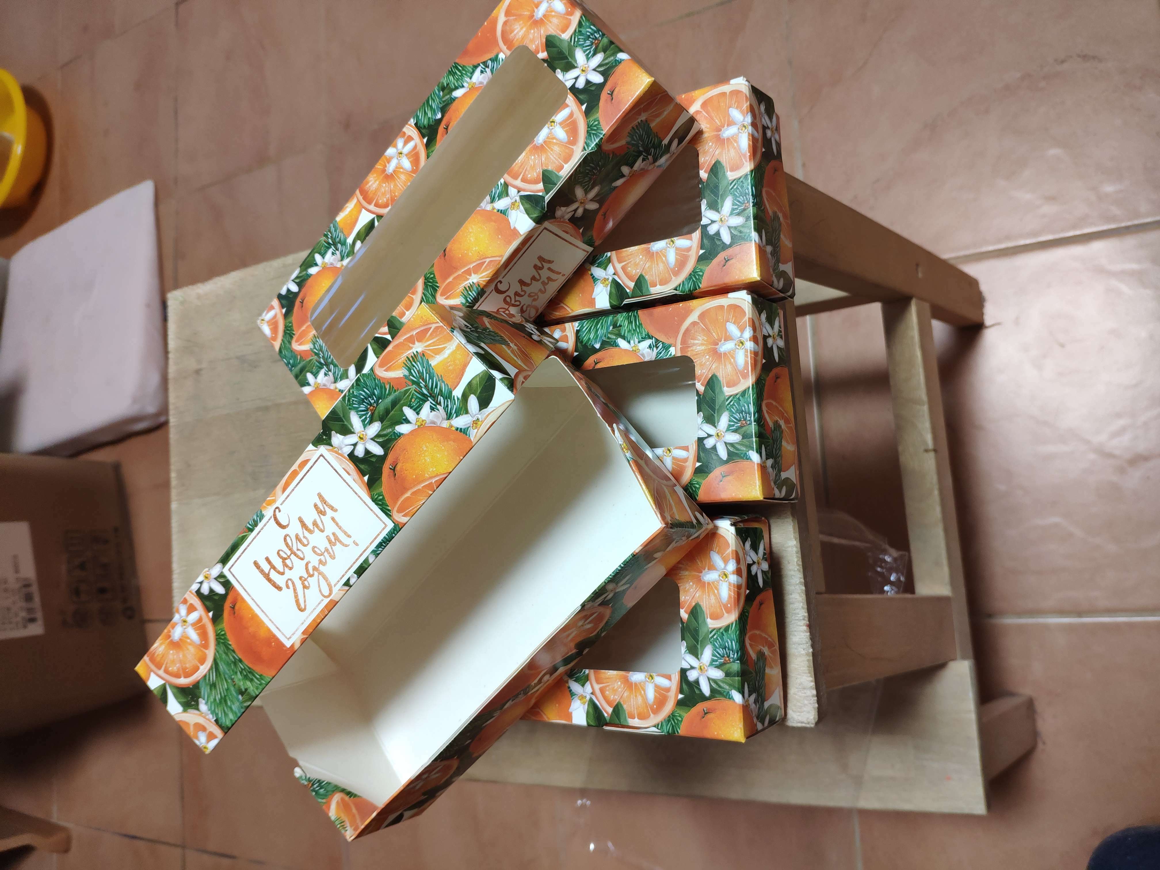 Фотография покупателя товара Коробка складная «С Новым годом», 17×7×4 см - Фото 11