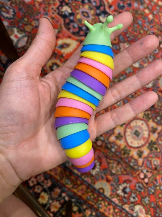 Фотография покупателя товара Развивающая игрушка «Гусеница», цвета МИКС - Фото 17