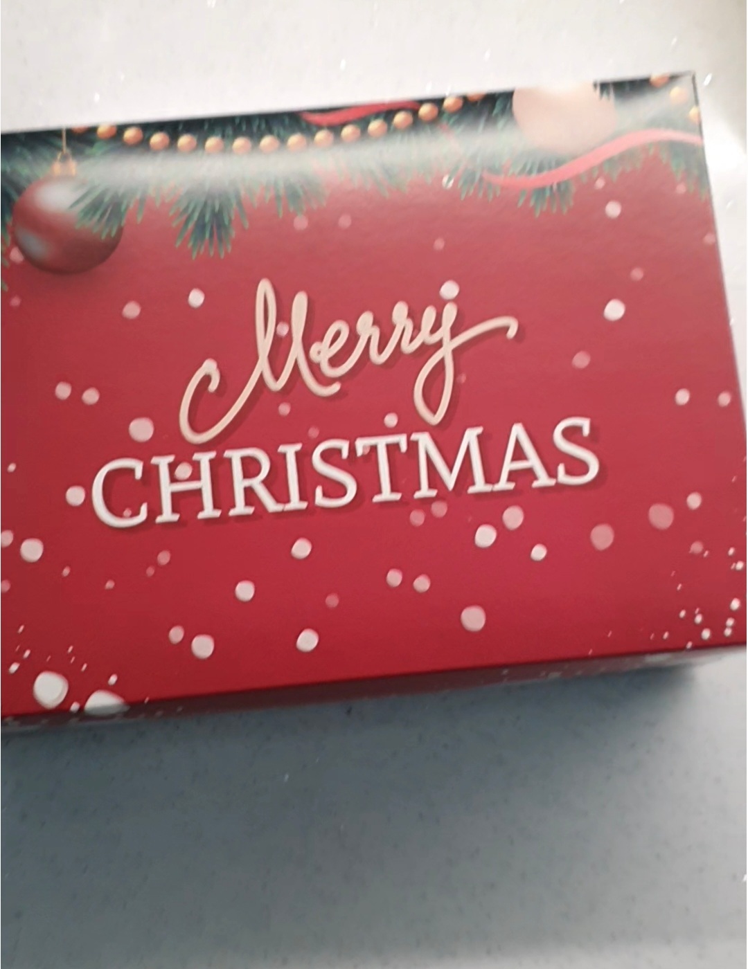 Фотография покупателя товара Подарочная коробка, сборная "Счастливого Рождества", 24 х 17 х 8 см - Фото 4