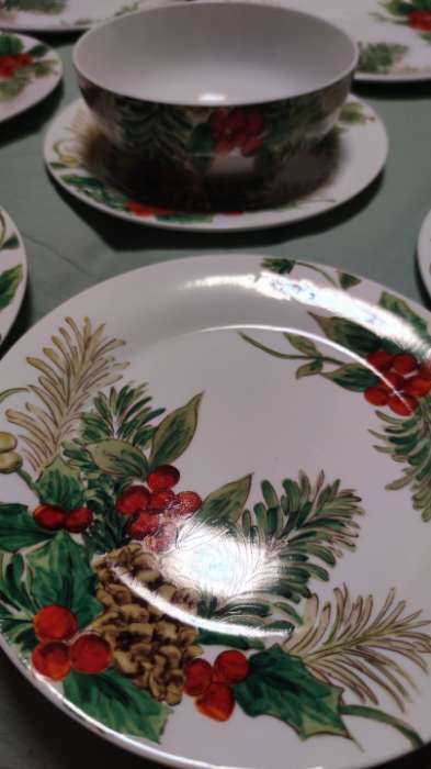 Фотография покупателя товара Тарелка фарфоровая глубокая Доляна «Рождество», 260 мл, d=20 см, цвет белый - Фото 16