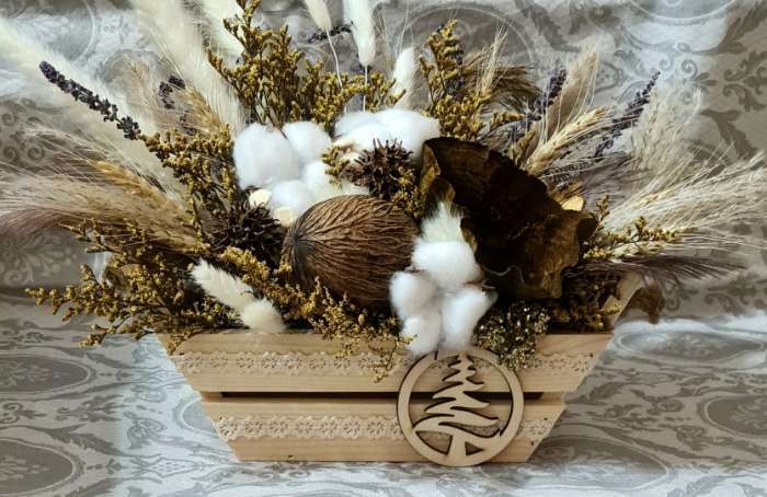 Фотография покупателя товара Подарочный ящик «Лодочка», 26.5×12.5×9.5 см, деревянный, ручка - верёвка - Фото 1