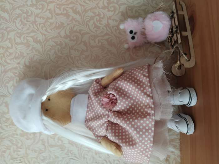Фотография покупателя товара Набор для шитья. Интерьерная кукла «Моника», 30 см