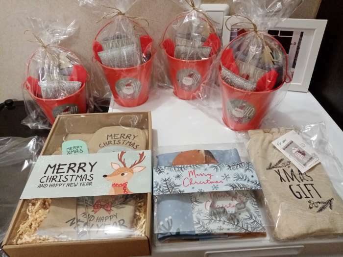 Фотография покупателя товара Набор подарочный Этель Snow fox: кухонное полотенце и аксессуары - Фото 1