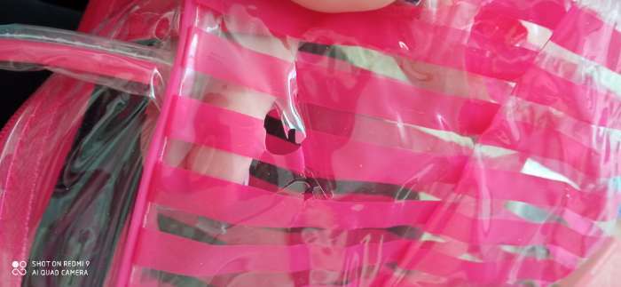 Фотография покупателя товара Косметичка на молнии, цвет розовый - Фото 4