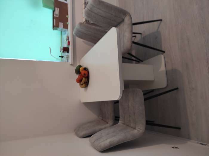 Фотография покупателя товара Стол обеденный раскладной «СО–3», 1200(1500)х650×756 мм, цвет белый/белый - Фото 1