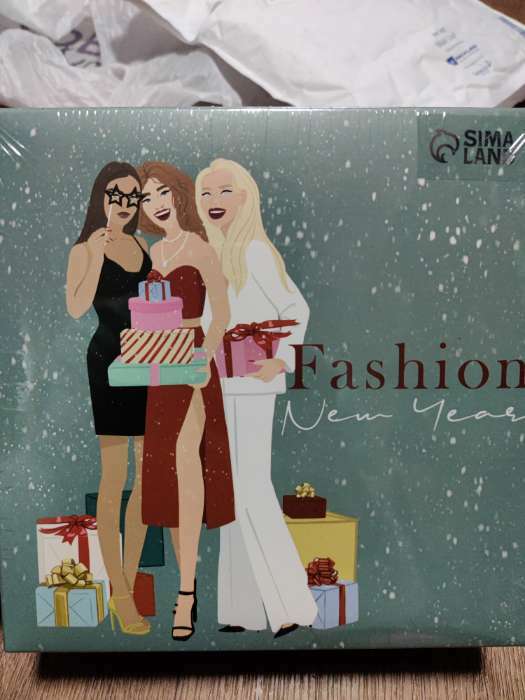 Фотография покупателя товара Новогодний подарочный набор KAFTAN Fashion NY, носки р-р 36-39 (23-25 см), маска - Фото 1