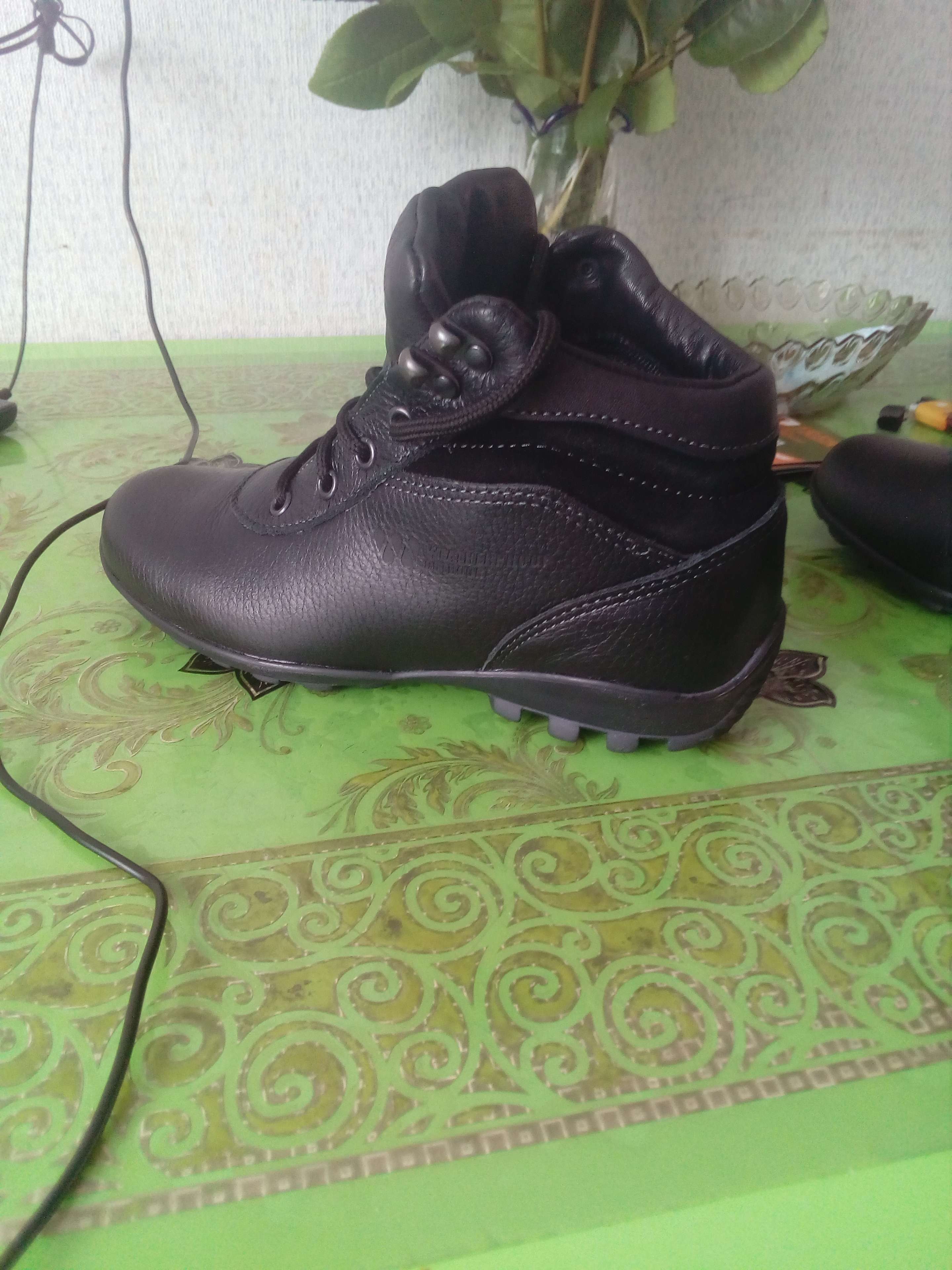 Фотография покупателя товара Ботинки TREK Спринт 93-01 мех (черный) (р.39) - Фото 1