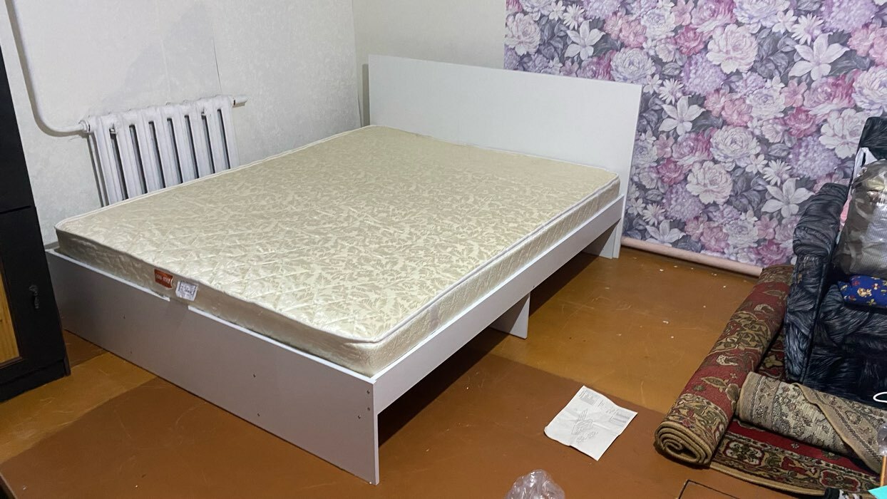 Фотография покупателя товара Матрас Flowers double Comfort, размер 160 × 200 см, высота 18 см, трикот