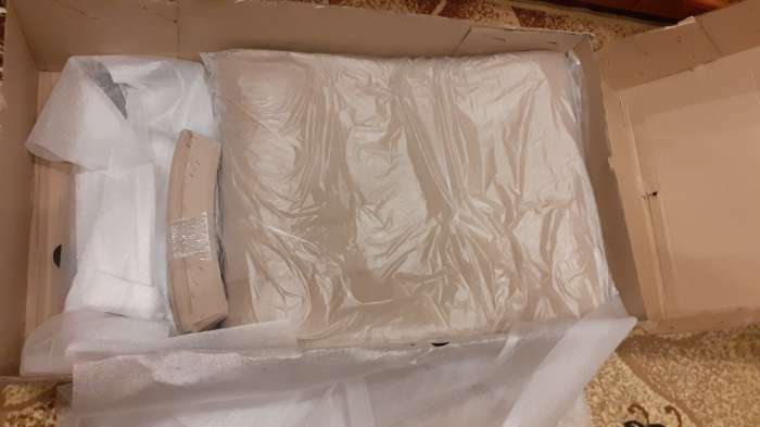 Фотография покупателя товара Кресло-качалка «Тироль», 1320 × 640 × 900 мм, ткань, цвет песок