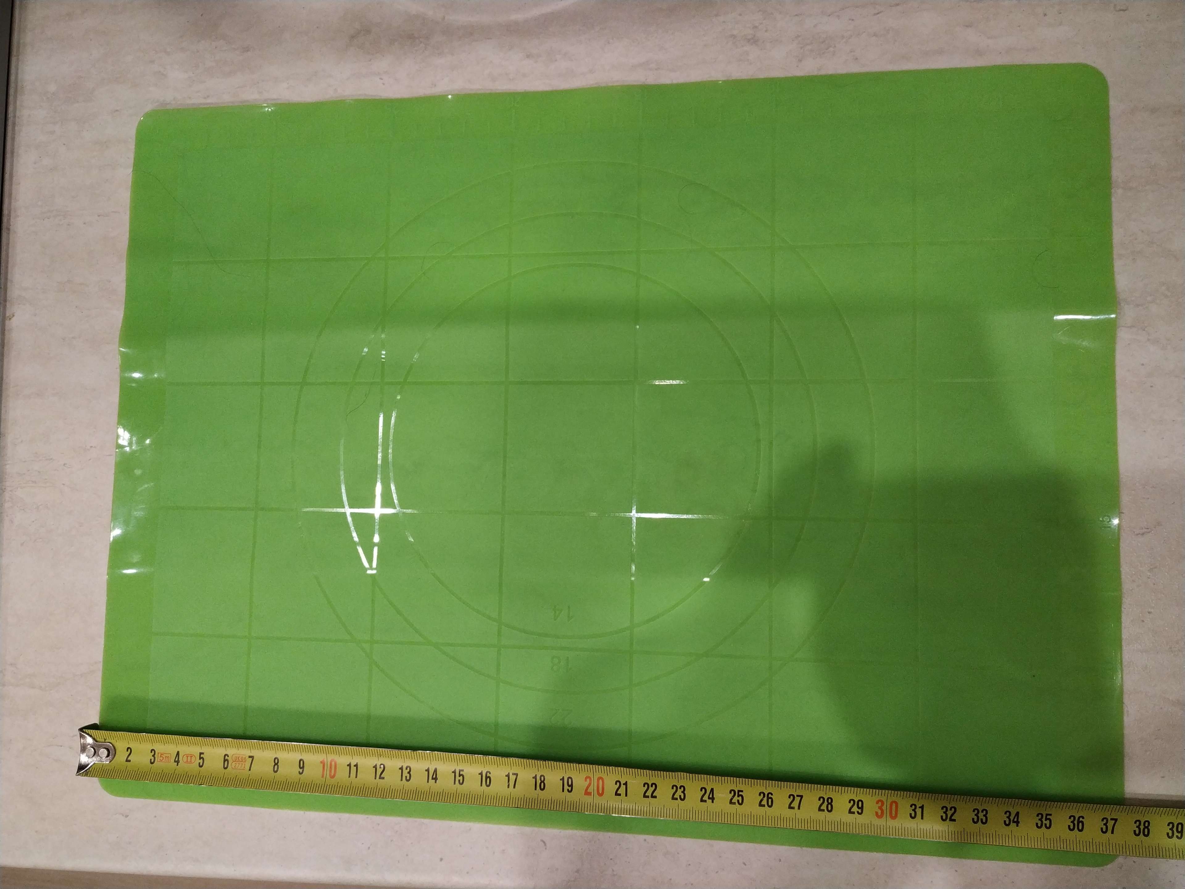 Фотография покупателя товара Силиконовый коврик с разлиновкой Доляна «Буссен», 38×28 см, цвет МИКС - Фото 12
