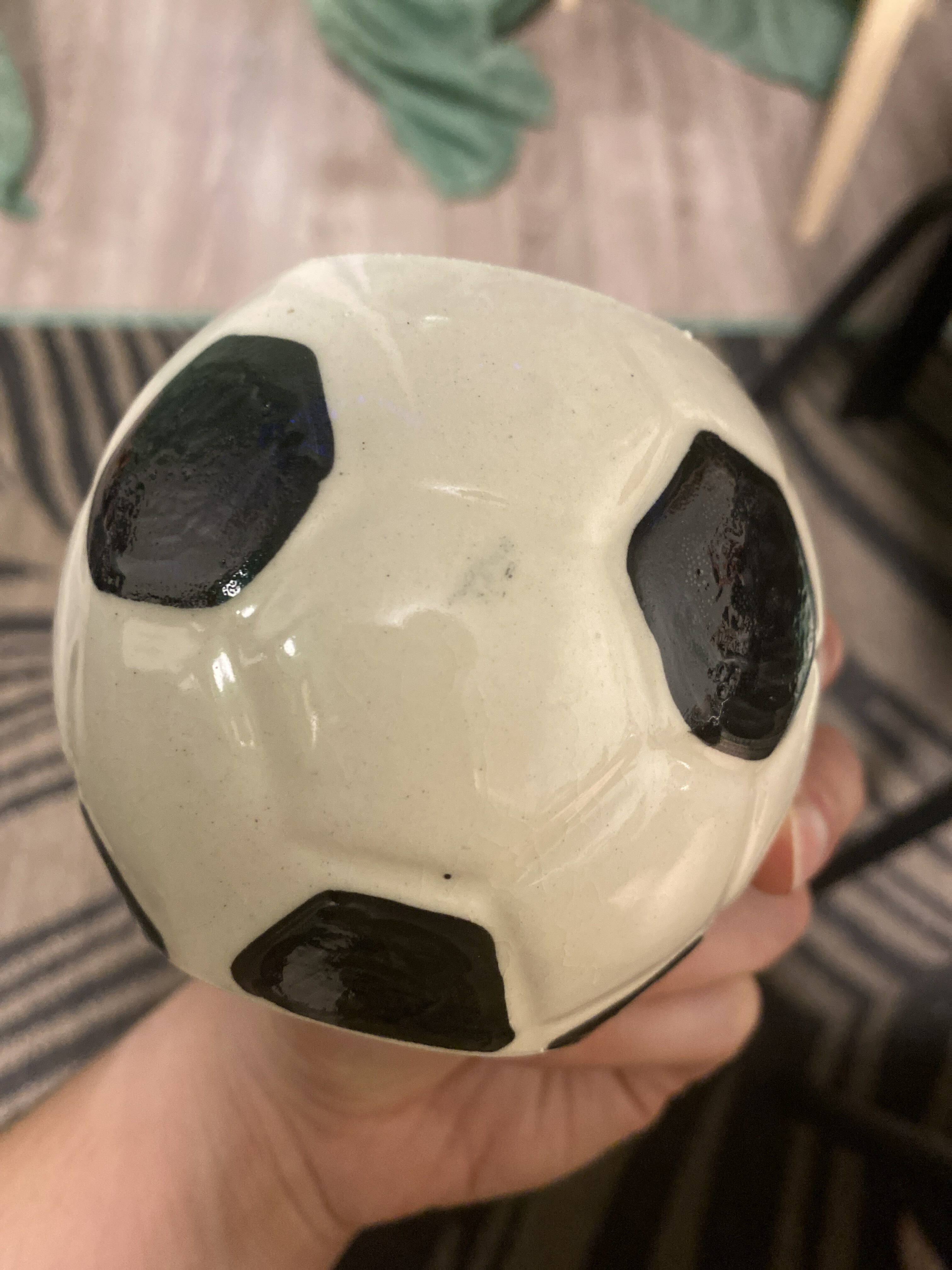 Фотография покупателя товара Кружка "Мяч", керамика, 0.33 л, 1 сорт - Фото 11