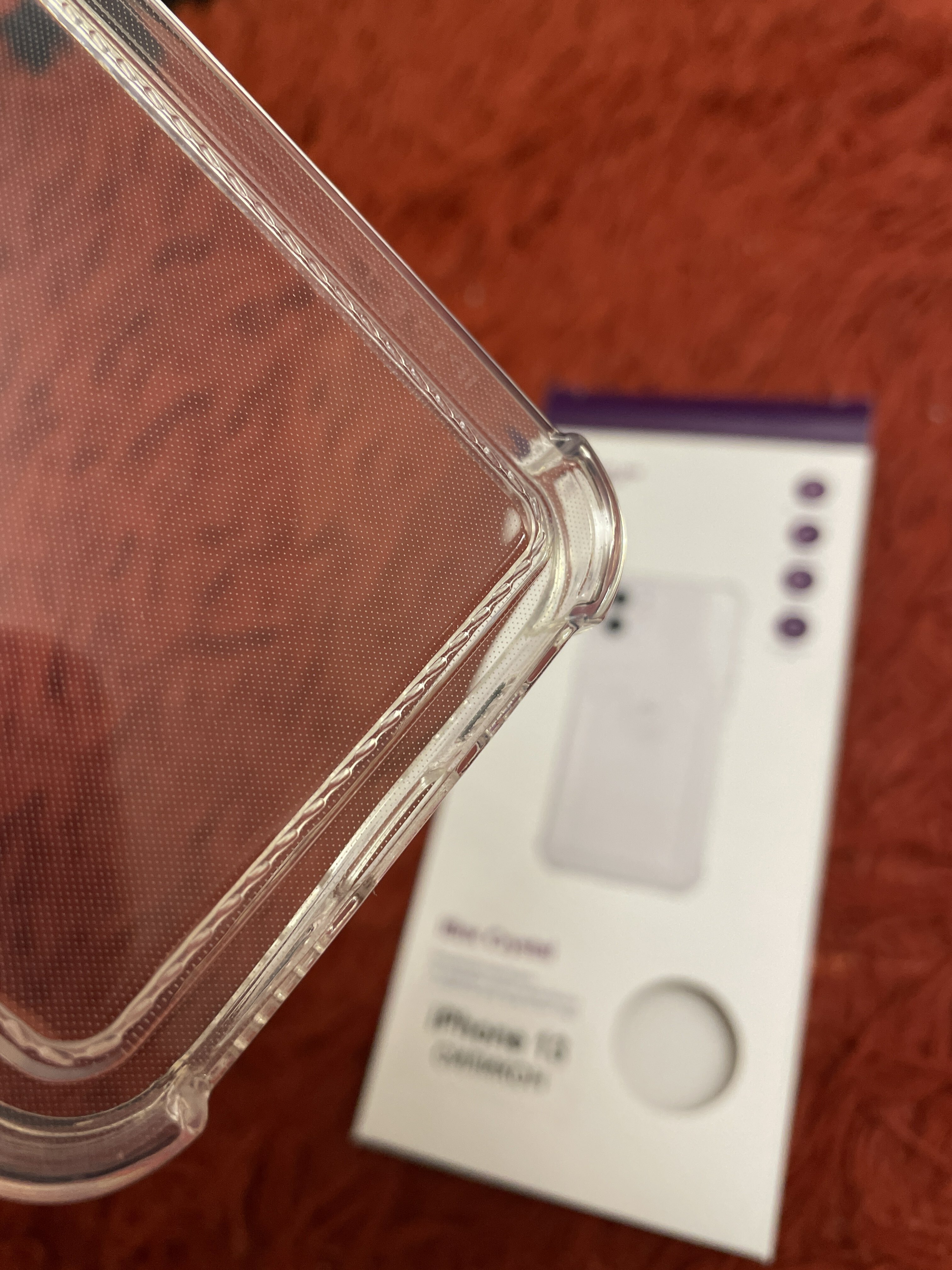 Фотография покупателя товара Чехол iBox Crystal для iPhone 13 , с отсеком под карты, силиконовый, прозрачный - Фото 4