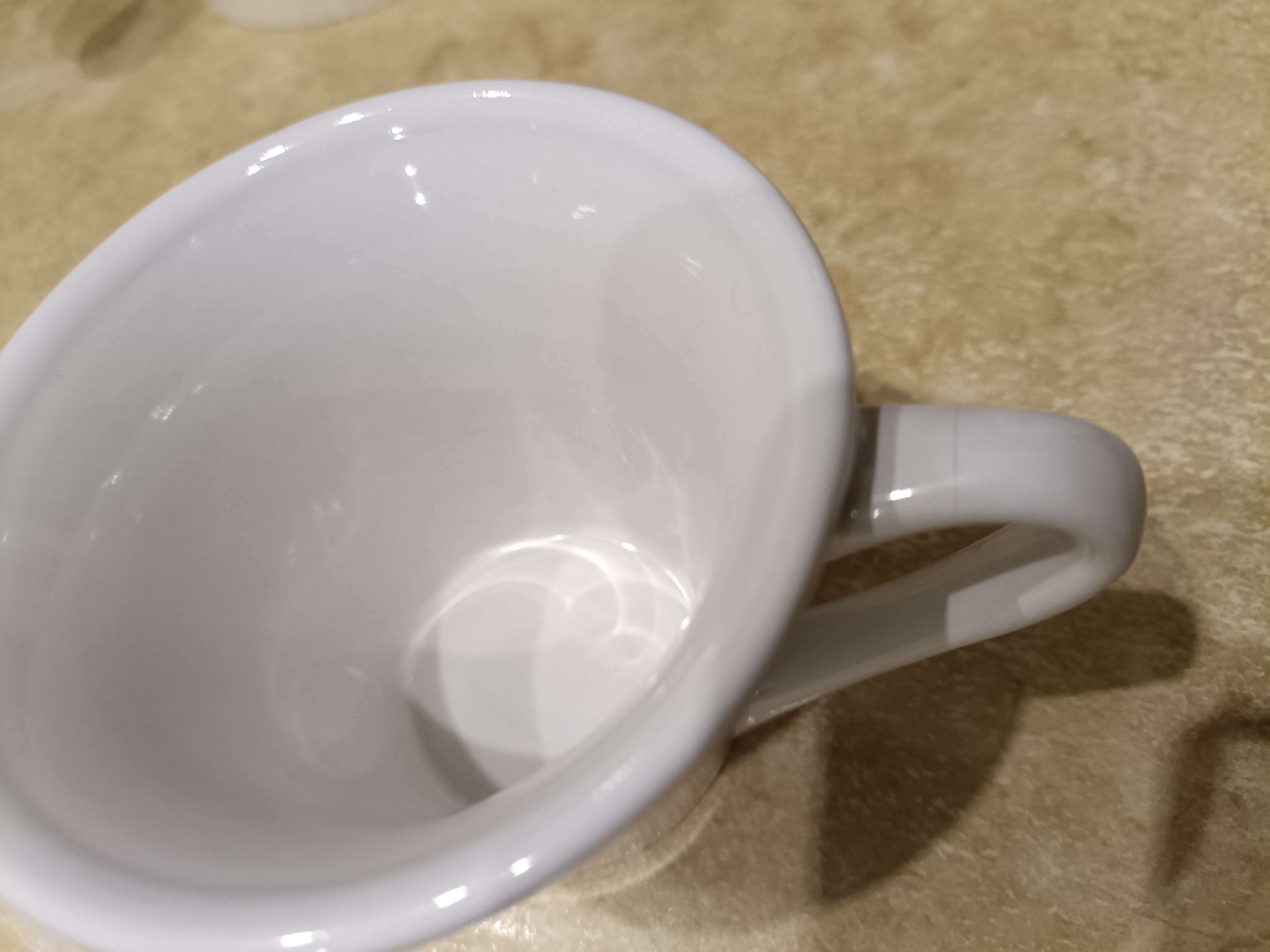 Фотография покупателя товара Кружка керамическая Доляна Coffee break, 180 мл, цвет белый - Фото 1
