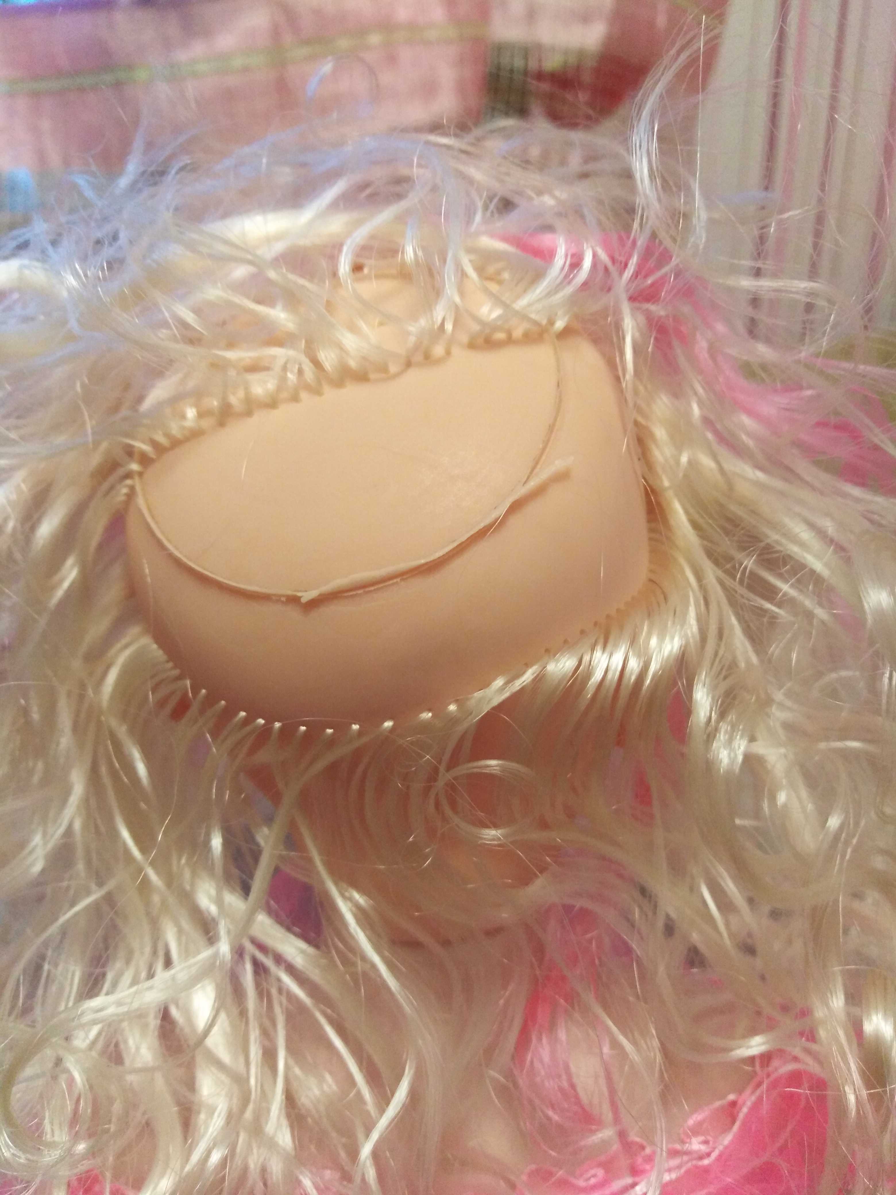 Фотография покупателя товара Кукла манекен для создания причёсок «Маленький парикмахер» с аксессуарами, звуковые эффекты - Фото 1