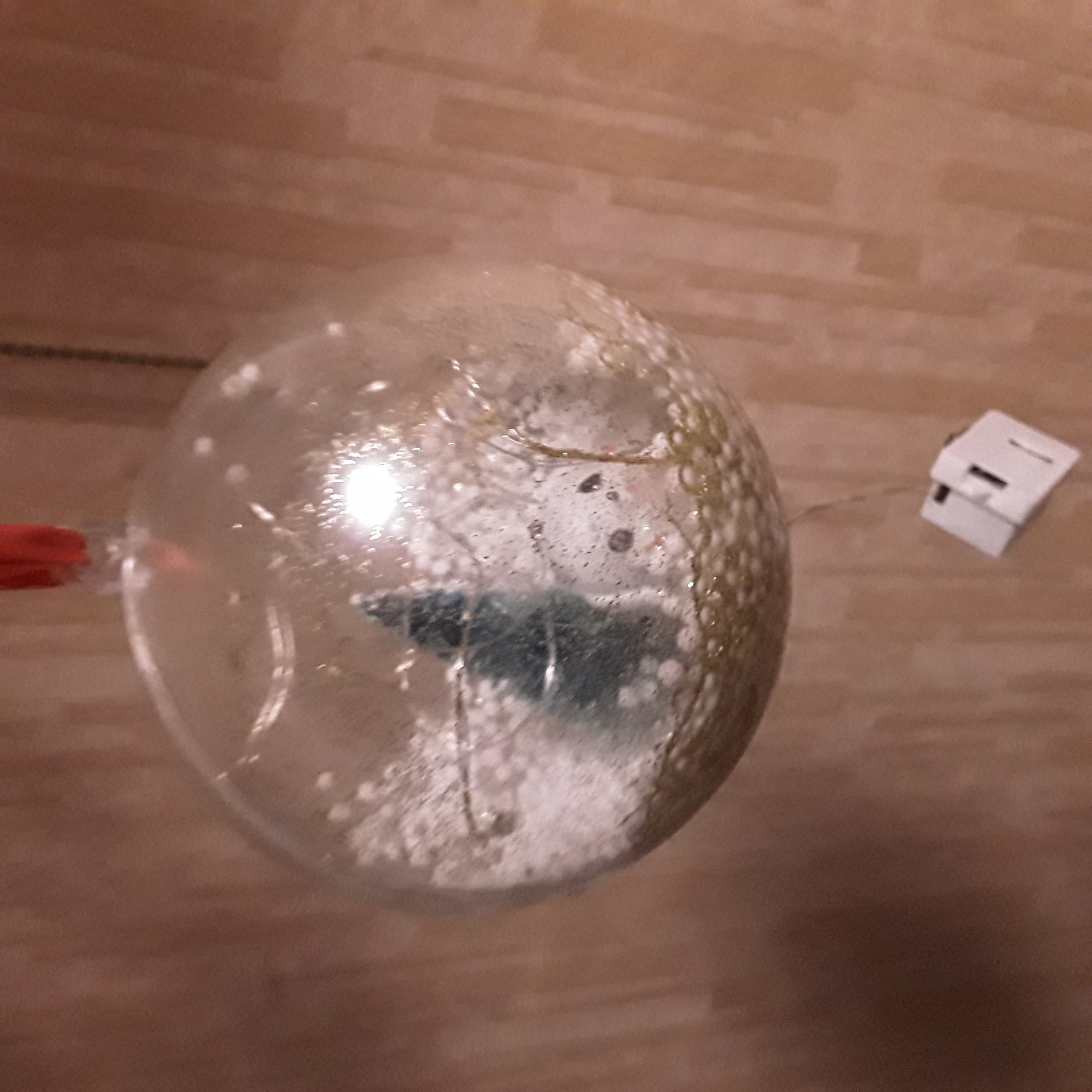 Фотография покупателя товара Набор для творчества «Снежный шарик: Зайчик» - Фото 1